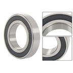 4Pcs 63/32-2RS Bearings 32��75��20mm Double Rubber Seals Deep Groove Ball Bearing