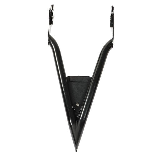 16" Backrest Sissy Bar For CVO Touring Road King Glide Street Glide Black 09-21