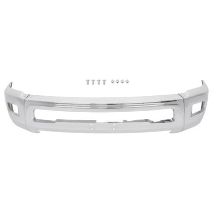 Chrome Split Front Bumper Without Sensor Hole For Dodge RAM 2500 3500 2010-2018