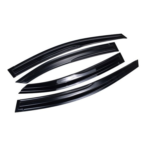 FOR 2022-2025 SUBARU WRX VB M STYLE 3D WAVY WINDOW VISOR RAIN GUARD DEFLECTOR