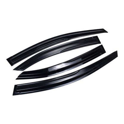 FOR 2022-2025 SUBARU WRX VB M STYLE 3D WAVY WINDOW VISOR RAIN GUARD DEFLECTOR