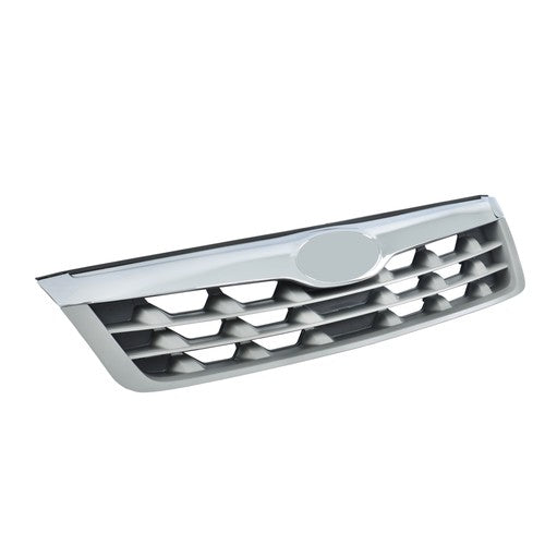 Front Bumper Upper Grille Replacement Plastic Gray For Subaru Forester 2011-2013