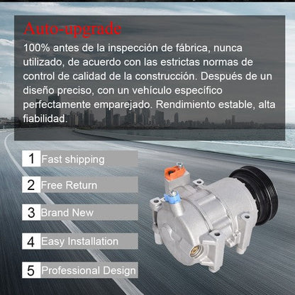 A/C Compressor Fit For 2007-2009 Kia Spectra 2.0L 2008-2009 Kia Spectra5 2.0L