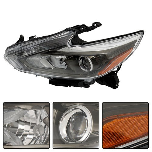 LED Headlights Replacement For 2016-2018 Nissan Altima Halogen Fog Lights L+R