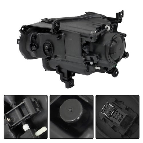 Clear Housing Projector Headlight For Jeep Cherokee 2014-2018 HID Single RH Side
