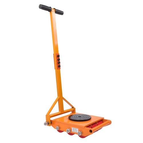 15 Ton Machinery Movers Skate Dolly 360 Rotation Heavy Duty Roller + Handles