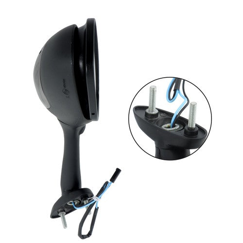 Black Mirrors Smoke Turn Signals For Suzuki GSXR 600 750 1000 2005-2015