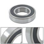 4Pcs 6208-2RS Bearings 40×80×18mm Double Rubber Seals Deep Groove Ball Bearing