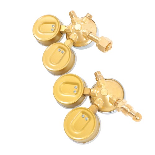 Brass Oxygen Regulator CGA540 + Acetylene Regulator CGA-200 Fit For Victor