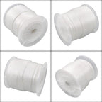 5/16 Inch 250ft White Nylon Solid Braid Rope | High UV & Abrasion Resistance