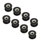 Top & Bottom All 4 Shocks Bushing Bearing Kit For Arctic Cat 400 454 500 650 4X4