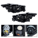 Headlamps Headlights Assembly For 2022-24 Mazda CX-5 Left+Right Non-AFS&LED DRL