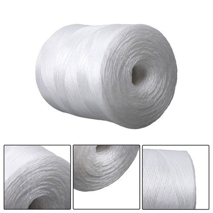 1 ply x 6300 ft, 156 lb. Tensile Strength, White Polypropylene Tying Twine