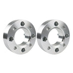 For Suzuki Silver 2Pcs Wheel Spacers 4x110 1.5" 74mm Hub Bore M10x1.25