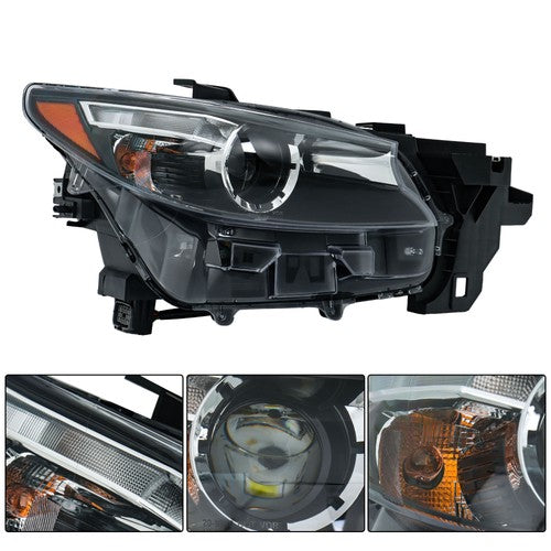 For Mazda CX-9 2016-2023 Headlight Projector RH LH Side Halogen LED Replacement