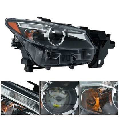 For Mazda CX-9 2016-2023 Headlight Projector RH LH Side Halogen LED Replacement