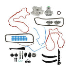Fit For Ford Lincoln 5.4L Timing Chain Kit Oil + Water Pump Phasers VVT Valves