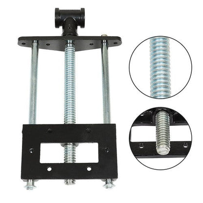 9" Cast Iron woodworking bench vise Front Screw Vise for Workbench New