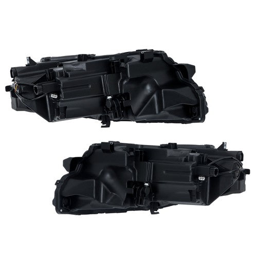 LH+RH Side Black Housing For Nissan Rogue 2021-2023 Headlights Replacement LED