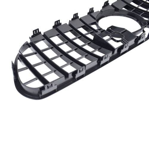 For 2015-2017 Mercedes Benz W217 S500 S550 GT Front Bumper Grille Glossy Black