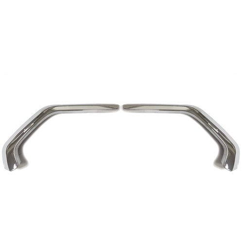 Front Upper Grille Mesh Cover Trim for Toyota RAV4 2019-2025 ABS Chrome 2x