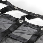 Heavy Duty Cargo Net For Pickup Trucks W/ Cam Buckles & S-Hooks 6.75' x 8' FT