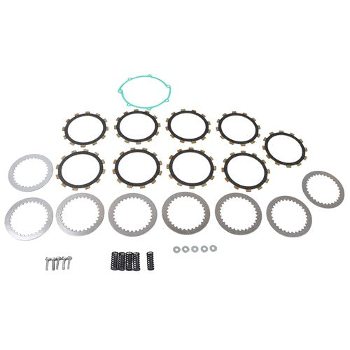 For Yamaha WR250F YZ250F Clutch Friction w/ Steel Plates Spring Gasket Kit 01-13