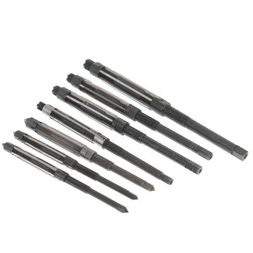 7Pcs/Set Adjustable Hand Reamers, HV to H3,1/4" to 15/32" High Speed Steel