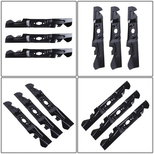 For Cub Cadet 490-110-C205 742P05086-X 742-05086-X 3 Pcs Lawn Mower Blade