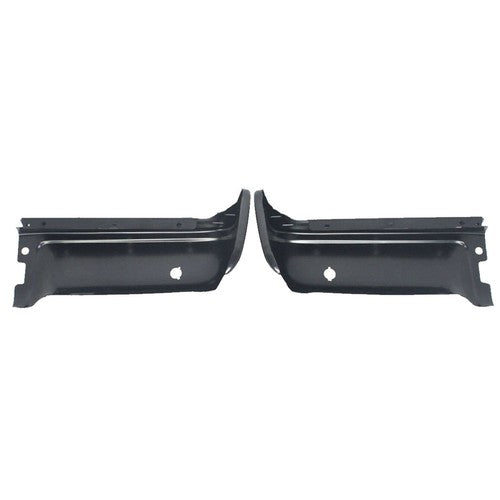 Primered Steel Rear Bumper Ends For Ford F150 2009-2014 Pair LH + RH Side