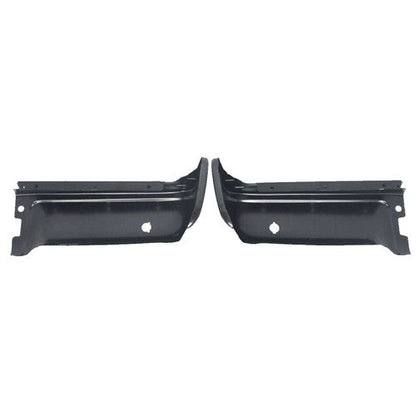 Primered Steel Rear Bumper Ends For Ford F150 2009-2014 Pair LH + RH Side