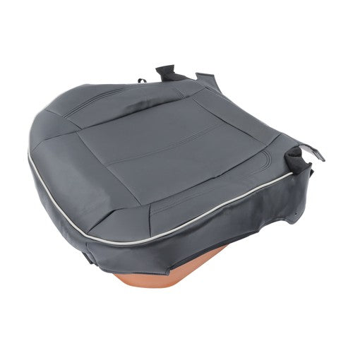 Driver Bottom Seat Cover For Hummer H3 2006-2009 2010 Black Leather Replacement