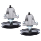 2 × Lawn Mower Spindle Assembly 618-09260 For MTD Z5200 42 Inch Deck 618P09260