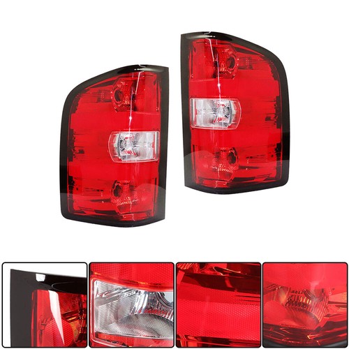 Tail Light For 2007-13 Chevy Silverado Pickup Brake Lamp Rear Left & Right Side