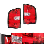 Tail Light For 2007-13 Chevy Silverado Pickup Brake Lamp Rear Left & Right Side