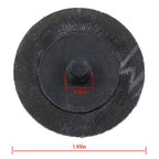 150 Pcs 2" 36 Grit Roll Lock Die Grinder Sanding Discs Medium Torque Sand Discs