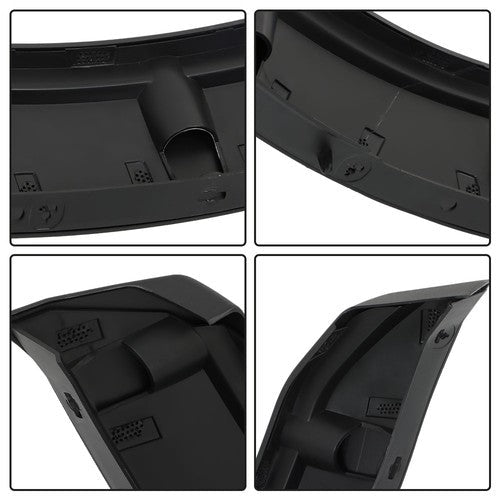 New Plastic Black Wide Wheel Lip Fender Flares Fit For Ford Bronco 2021-2024