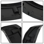 New Plastic Black Wide Wheel Lip Fender Flares Fit For Ford Bronco 2021-2024