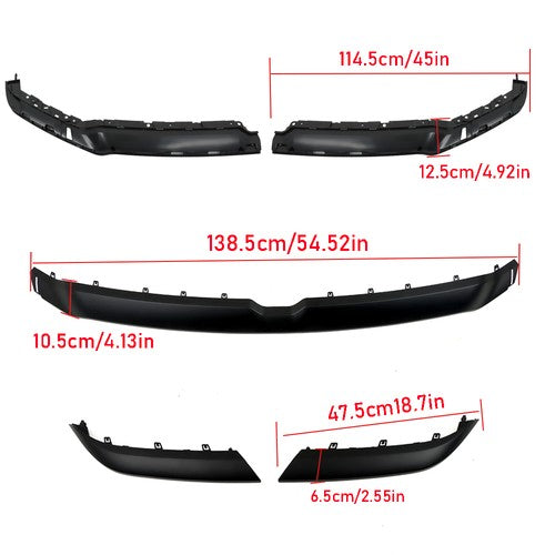 Front Upper Grille Paintable Fit For Dodge Ram 1500 2019 2020 2021 2022