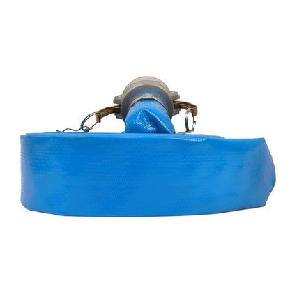 for Swimming Pool 2"x 25FT Irrigation Discharge Hose Reinforced Flat Pool Hose