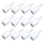 12 Rolls 5" in. x 1000FT 80 Gau Stretch Shrink Film Hand Wrap With Handle -CLEAR