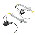 Power Window Regulator For Honda Accord 1994-1997 Sedan Front w/Motor 2Pcs