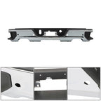 W/ Vent And Sensor Hole Auto Rear Bumper Metal For Chevrolet 2019-2023  &GMC NEW