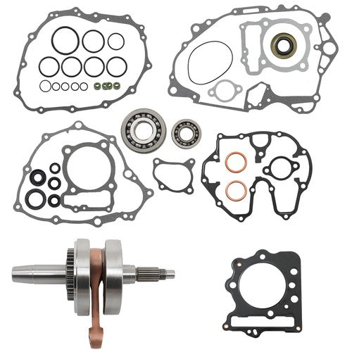 For HONDA TRX 400EX Crank Piston Top End Engine Complete Rebuild Kit 1999-2014