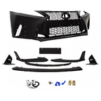 Fit Lexus IS250 IS350 06-13 Bumper Grill+Lip+Fog Light Conversion to 21+ F-Sport