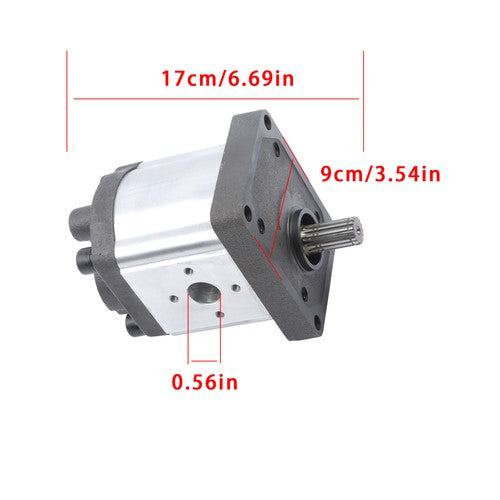 Hydraulic Pump 35861-82203 35861-82202 For Kubota Tractor M8950 M7950 M6950 US