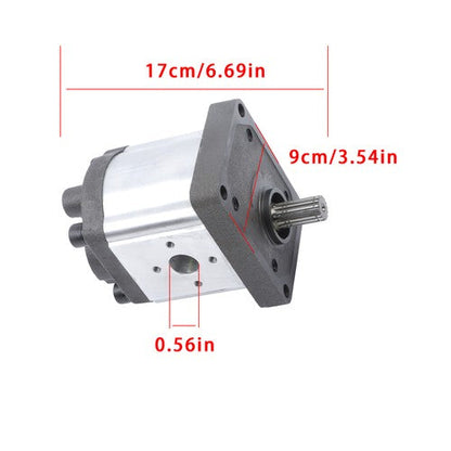 Hydraulic Pump 35861-82203 35861-82202 For Kubota Tractor M8950 M7950 M6950 US