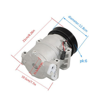 For Nissan Rogue 2008 2009-2012 2013 2.5L 98490 A/C AC Compressor w/Clutch 97490