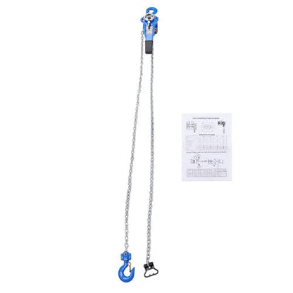 1650lbs Trigger Hoist 10ft Lifting Height G80 galvanized manganese steel φ5mm