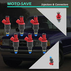 0280150931 For 1993-1996 Ford Ranger 4.0L V6 Set of 6 Upgrade Fuel Injectors